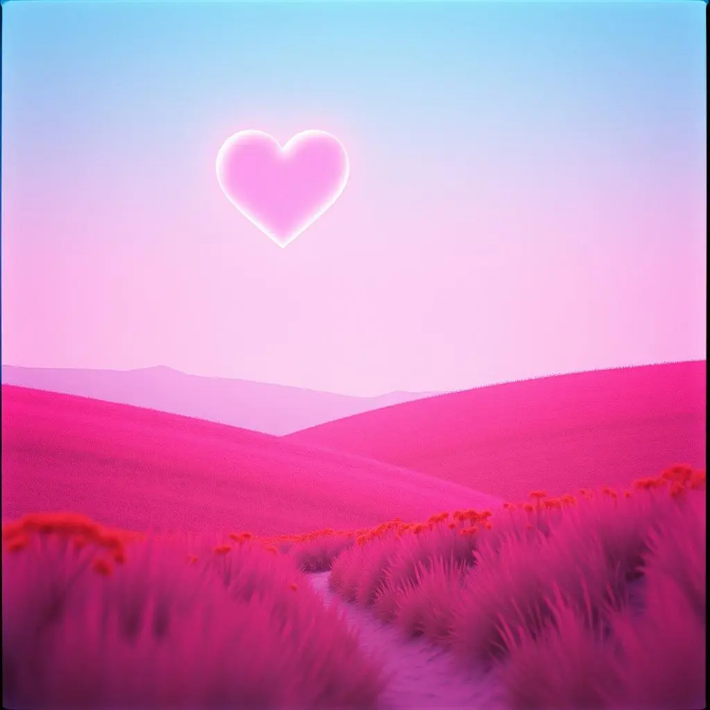 New Music: "Bring me summer" (Blues-Rock 2) by Gentle Hints – A Song of Hope and Romance A single pink heart graphic.