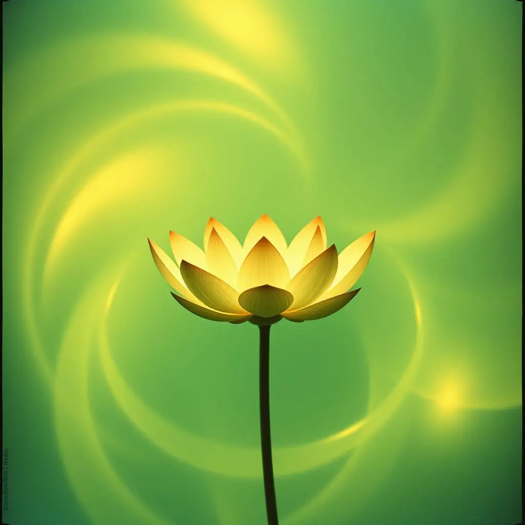 Multi-colored flower