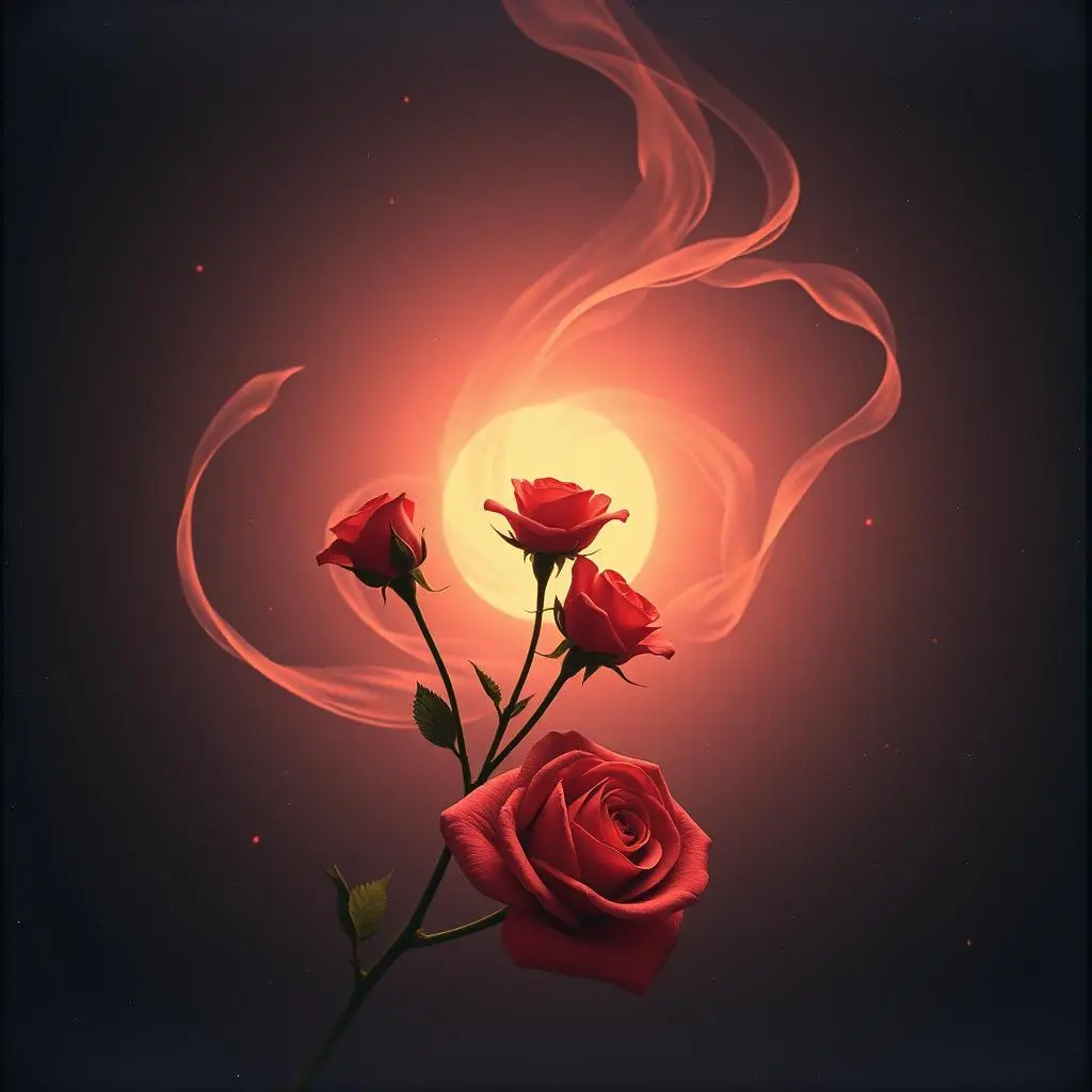 Song - Spell (Remix) for project Feel Heat Beat by Vitaly Semenov Multi-colored flower rouses