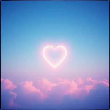 Sky and heart