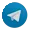 Изображение иконки telegram для связи с автором